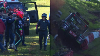 Caio Castro escapa ileso de acidente na Copa Truck