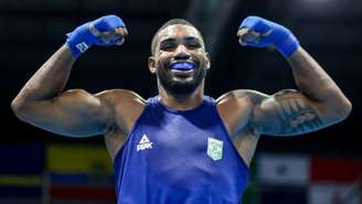 Abner Teixeira abriu os trabalhos dos brasileiros no Boxe pela categoria +92kg dos Jogos Pan-Americanos 2023 