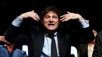 Javier Milei foi o segundo colocado com os 30% dos votos atrás de Sergio Massa