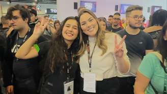 Julia e Leona, dentistas e casters de PUBG Mobile