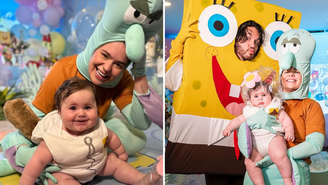 Segundo Eliezer, não foi possível ver a fantasia em detalhes porque o objeto era transparante