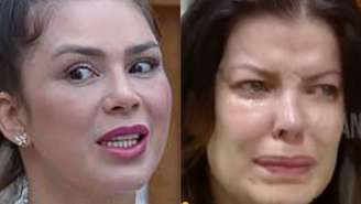 Nadja e Jaquelline em 'A Fazenda 15'. Reprodução/ Record