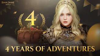 Black Desert Mobile celebra 4º aniversário com diversos eventos.