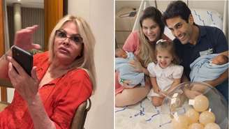 Monique Evans, Gustavo Theodoro e Bárbara Evans