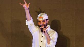 Bukele renunciou ao cargo de presidente para se dedicar à campanha em busca de um segundo mandato.