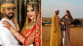 O casal está junto a três anos