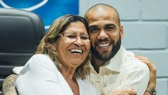 Lúcia Alves e Daniel Alves (Reprodução/Instagram)