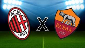 Milan e Roma duelam pela 20ª rodada do Campeonato Italiano.