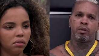 Giovanna Pitel e Rodriguinho no 'BBB 24'