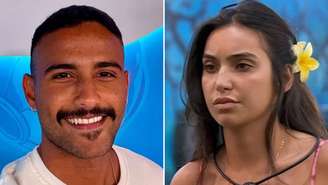 Lucas Pizane e Vanessa Lopes no 'BBB 24'