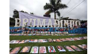 Fotos de vítimas de Brumadinho são exibidas para marcar primeiro ano da tragédia 25/01/2020 