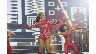 Ivete Sangalo durante apresentação no Festival de Verão de Salvador 