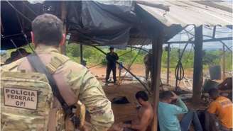 Trabalhadores em situação análoga à escravidão são resgatados em garimpo ilegal no Pará