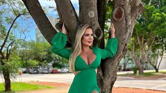 Denise Rocha diz estar em relacionamento com uma árvore: ‘conexão especial’