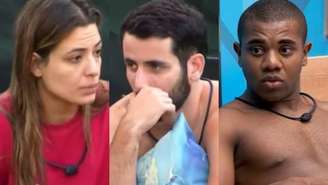 Beatriz, Matteus e Davi no 'BBB 24'