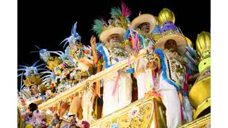 Com o enredo "Um delírio de Carnaval na Maceió de Rás Gonguila", Beija-Flor busca o 15º título no carnaval do Rio de Janeiro