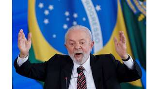 Presidente Luiz Inácio Lula da Silva em evento no Palácio do Planalto