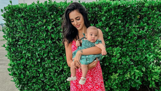 Bruna Biancardi também agradeceu a família pela ajuda em cuidar de Mavie