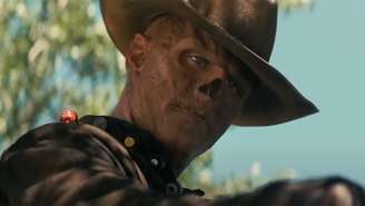 Ghoul, interpretado por Walton Goggins, é um dos personagens da série de TV de Fallout