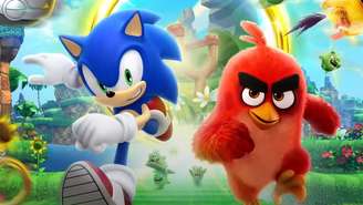 Sonic e Angry Birds se unem para encarar Dr. Eggman, os Badniks e os Porcos travessos