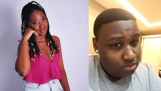 Leidy Elin e seu irmão trans, Thomas Magalhães