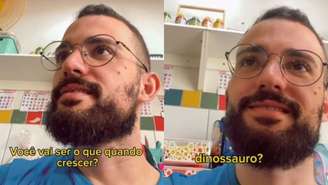 Professor Paulo viraliza com interações engraçadas com alunos da Educação Infantil