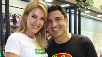 Ana Hickmann e Edu Guedes 