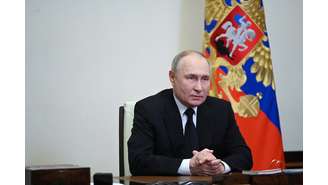 Presidente russo Vladimir Putin 