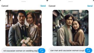 IA da Meta produz imagens com possível viés racial