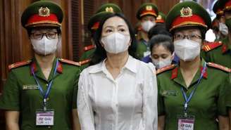 Truong My Lan é acusada de desviar dinheiro de um dos maiores bancos do Vietnã durante um período de 11 anos