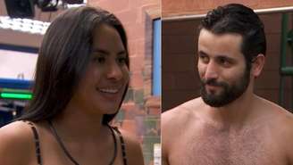 Isabelle e Matteus no 'BBB 24'