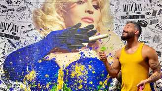 Arte de brasileiro foi inspiração para figurino de Madonna