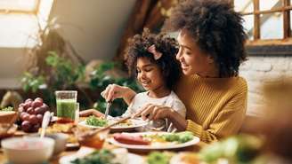 Almoço de Dia das Mães fitness / Foto: Shutterstock