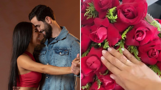 Jovem ganhou flores e um anel; fãs especulam se relacionamento teria sido “oficializado”