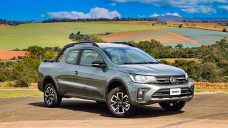 Volkswagen Saveiro também abrirá espaço para uma nova picape compacta em breve (Imagem: Divulgação/Volkswagen)