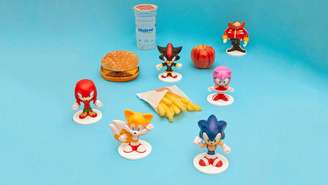 Seis opções de brinquedos de Sonic the Hedgehog já estão disponíveis no Burger King