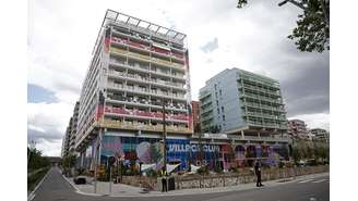 Acomodação da delegação alemã na Vila Olímpica em Paris