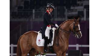 Charlotte Dujardin era o principal nome da equipe olímpica equestre do Reino Unido