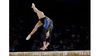 Julia Soares na trave; ginasta garantiu vaga para a final