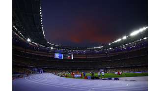 Pista de atletismo dos Jogos de Paris