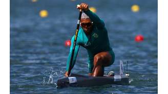 Isaquias em ação nos Jogos de Paris