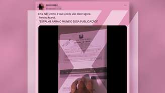 Post falso foi publicado no X, Facebook e WhatsApp