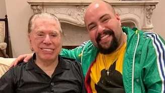 Silvio Santos e Tiago Abravanel