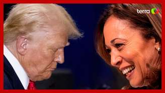 Trump e Harris