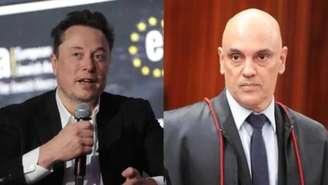 Elon Musk e Alexandre de Moraes