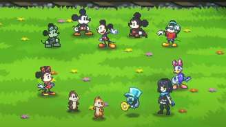 Disney Pixel RPG apresenta nova aventura com Mickey Mouse e outros personagens famosos da Disney