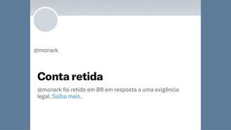 X retirou do ar a conta do blogueiro Monark nessa quarta