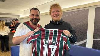 Além das emoções em campo, o jogo contou com a presença ilustre de Ed Sheeran, que assistiu a partida antes da apresentação no Rock in Rio