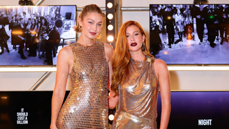 Gigi Hadid e Marina Ruy Barbosa 