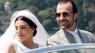 Cíntia Chagas e o ex